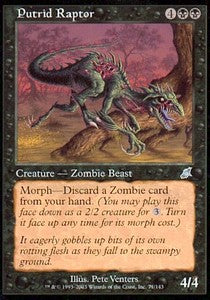 Putrid Raptor⁣ - Scourge⁣ (Uncommon)⁣ [71]