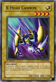 X-Head Cannon - Duelist Pack: Chazz Princeton (Common) [DP2-005]