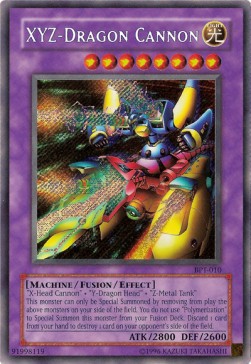 XYZ-Dragon Cannon - Booster Pack Tin (Secret Rare) [BPT-010]