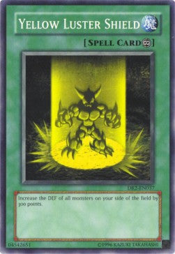 Yellow Luster Shield - Dark Revelation 2 (Common) [DR2-037]