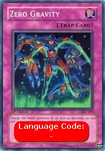 Zero Gravity (V.1 - Common) - Invasion of Chaos (Common) [IOC-053]