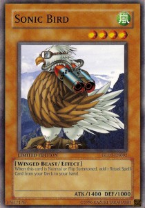 Sonic Bird - Gold Series 1 (Common) [GLD1-002]