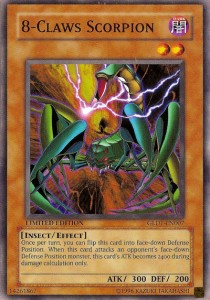 8-Claws Scorpion - Gold Series 1 (Common) [GLD1-007]