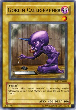 Goblin Calligrapher - Dark Revelation 3 (Common) [DR3-004]