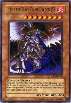 Horus the Black Flame Dragon LV8 - Dark Revelation 3 (Ultra Rare) [DR3-008]