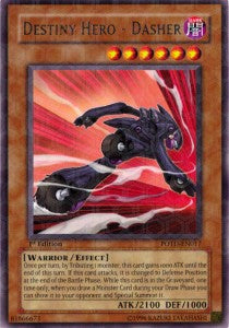 Destiny HERO - Dasher (V.1 - Rare)⁣ - Power of the Duelist⁣ (Rare)⁣ [017]