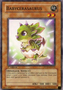 Babycerasaurus⁣ - Power of the Duelist⁣ (Common)⁣ [022]