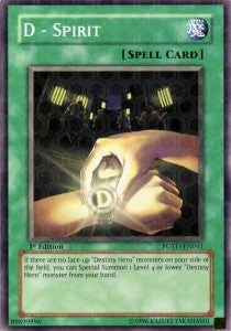 D - Spirit⁣ - Power of the Duelist⁣ (Common)⁣ [041]