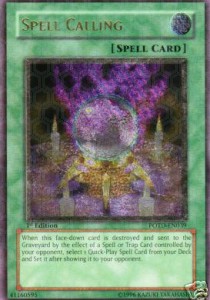 Spell Calling (V.2 - Ultimate Rare) - Power of the Duelist (Ultimate Rare) [POTD-039]