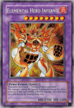 Elemental HERO Inferno⁣ - Premium Pack 2⁣ (Secret Rare)⁣ [010]