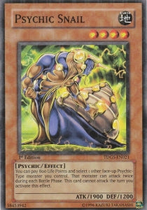 Psychic Snail⁣ - The Duelist Genesis⁣ (Common)⁣ [021]