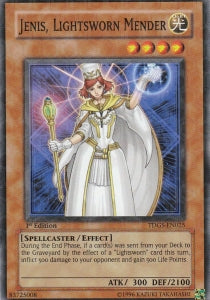 Jenis, Lightsworn Mender⁣ - The Duelist Genesis⁣ (Common)⁣ [025]