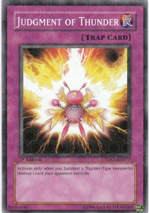 Judgment of Thunder⁣ - The Duelist Genesis⁣ (Common)⁣ [077]