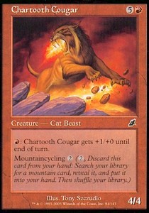 Chartooth Cougar⁣ - Scourge⁣ (Common)⁣ [84]