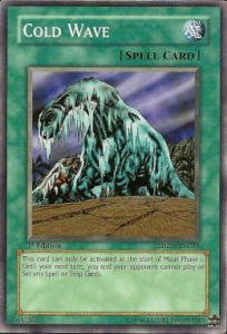 Cold Wave⁣ - Structure Deck: Zombie World⁣ (Common)⁣ [019]