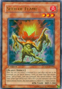 Seed of Flame (V.1 - Ultra Rare)⁣ - Crossroads of Chaos⁣ (Ultra Rare)⁣ [081]