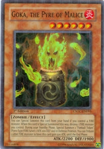 Goka, the Pyre of Malice⁣ - Crossroads of Chaos⁣ (Super Rare)⁣ [095]
