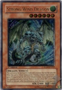 Strong Wind Dragon (V.2 - Ultimate Rare) - Raging Battle (Ultimate Rare) [RGBT-003]