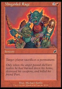 Misguided Rage⁣ - Scourge⁣ (Common)⁣ [99]