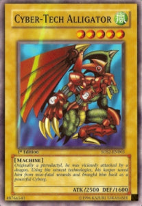 Cyber-Tech Alligator⁣ - Starter Deck: 2009⁣ (Common)⁣ [003]