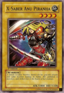 X-Saber Anu Piranha⁣ - Starter Deck: 2009⁣ (Common)⁣ [004]