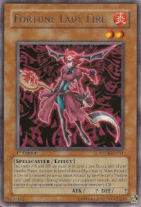Fortune Lady Fire⁣ - Ancient Prophecy⁣ (Rare)⁣ [011]