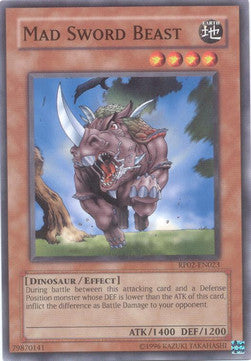 Mad Sword Beast - Retro Pack 2 (Common) [RP02-023]