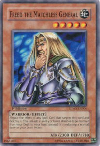 Freed the Matchless General - Structure Deck: Warrior's Strike (Common) [SDWS-006]