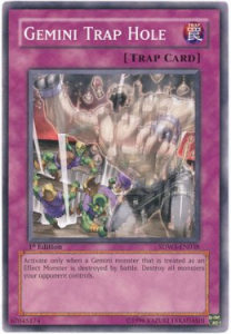 Gemini Trap Hole⁣ - Structure Deck: Warrior's Strike⁣ (Common)⁣ [038]