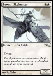 Leonin Skyhunter⁣ - Mirrodin⁣ (Uncommon)⁣ [11]