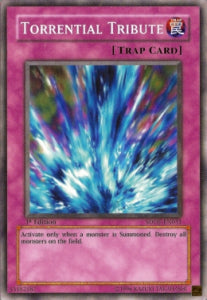Torrential Tribute - Structure Deck: The Dark Emperor (Common) [SDDE-031]