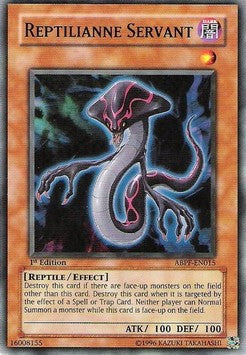 Reptilianne Servant⁣ - Absolute Powerforce⁣ (Common)⁣ [015]