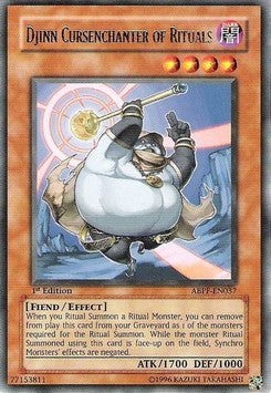 Djinn Cursenchanter of Rituals⁣ - Absolute Powerforce⁣ (Rare)⁣ [037]