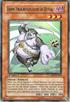 Djinn Prognosticator of Rituals⁣ - Absolute Powerforce⁣ (Rare)⁣ [038]