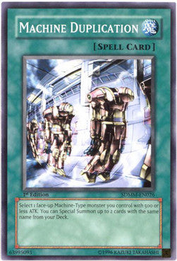 Machine Duplication - Structure Deck: Machina Mayhem (Common) [SDMM-026]