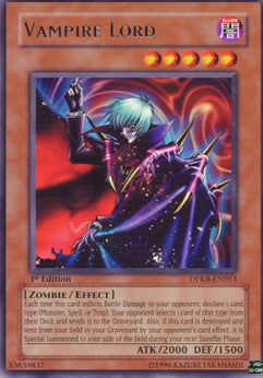 Vampire Lord⁣ - Duelist Pack: Kaiba⁣ (Rare)⁣ [013]