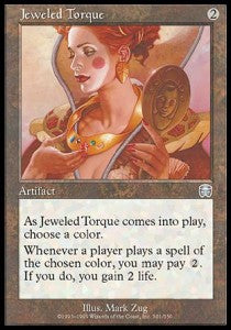 Jeweled Torque⁣ - Mercadian Masques⁣ (Uncommon)⁣ [301]