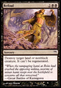 Befoul⁣ - Champions of Kamigawa⁣ (Common)⁣ [102]