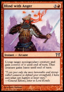 Blind with Anger⁣ - Champions of Kamigawa⁣ (Uncommon)⁣ [158]