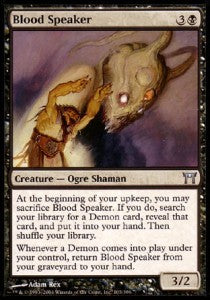 Blood Speaker⁣ - Champions of Kamigawa⁣ (Uncommon)⁣ [103]