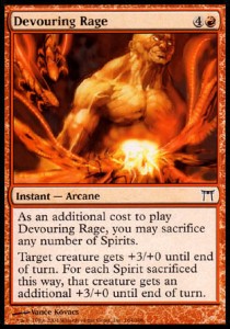 Devouring Rage⁣ - Champions of Kamigawa⁣ (Common)⁣ [164]
