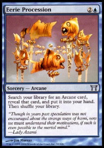 Eerie Procession⁣ - Champions of Kamigawa⁣ (Uncommon)⁣ [58]