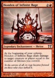 Honden of Infinite Rage⁣ - Champions of Kamigawa⁣ (Uncommon)⁣ [172]