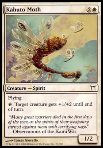 Kabuto Moth⁣ - Champions of Kamigawa⁣ (Common)⁣ [20]