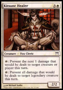 Kitsune Healer⁣ - Champions of Kamigawa⁣ (Common)⁣ [27]