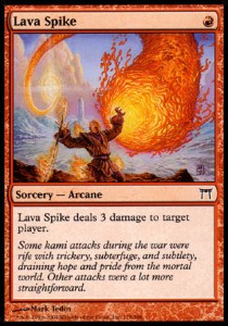 Lava Spike⁣ - Champions of Kamigawa⁣ (Common)⁣ [178]