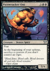 Painwracker Oni⁣ - Champions of Kamigawa⁣ (Uncommon)⁣ [136]