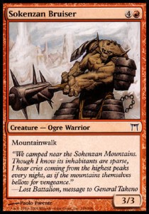 Sokenzan Bruiser⁣ - Champions of Kamigawa⁣ (Common)⁣ [188]