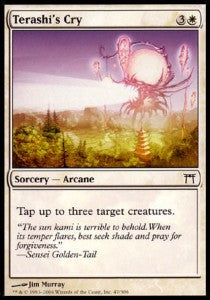 Terashi's Cry⁣ - Champions of Kamigawa⁣ (Common)⁣ [47]