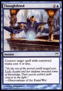 Thoughtbind⁣ - Champions of Kamigawa⁣ (Common)⁣ [96]